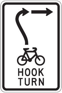 Hook turn